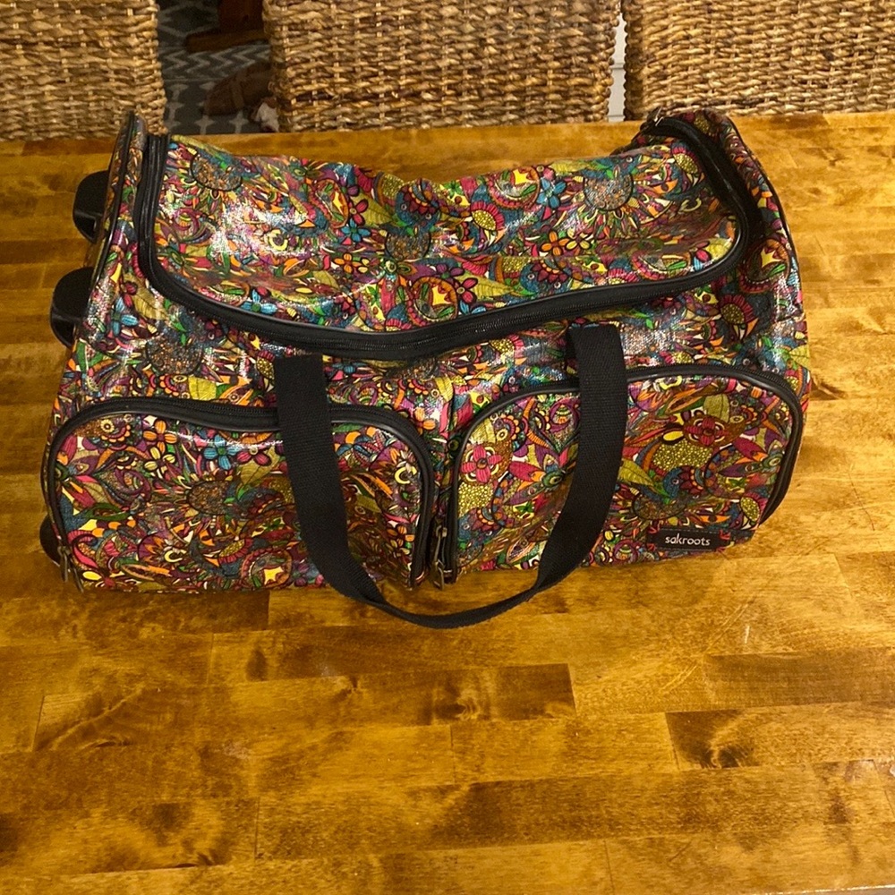 Sakroots Rolling Duffle Bag